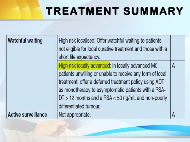 Locally Advanced Prostate Cancer