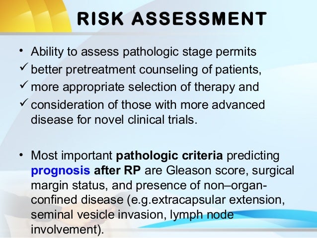 Prognosis advanced prostate cancer
