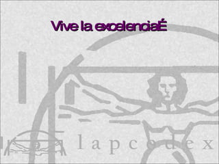 Vive la excelencia…