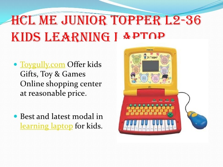Hcl Kids Learning Laptop