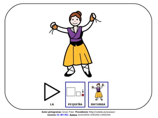 Autor pictogramas: Sergio Palao  Procedencia: http://catedu.es/arasaac/ 
Licencia: CC (BY-NC) Autora: ALMUDENA VERGARA CAR...