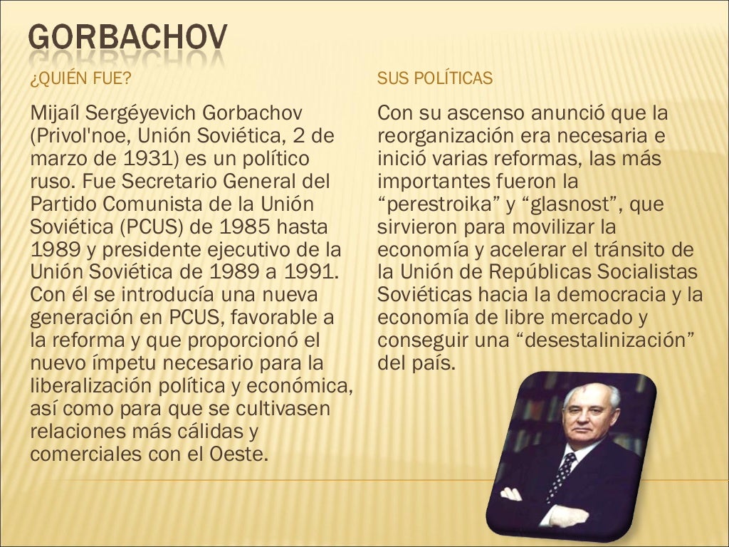 O Que Foram A Perestroika E Glasnost Brainly