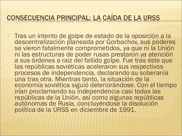 La perestroika y la glásnost