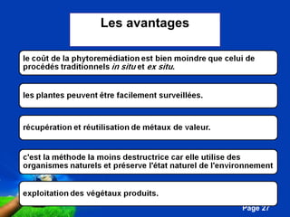 Pour plus de modèles : Modèles Powerpoint PPT gratuits 
Page 27 
Les avantages 
 