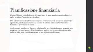 La pianificazione finanziaria | PPTX