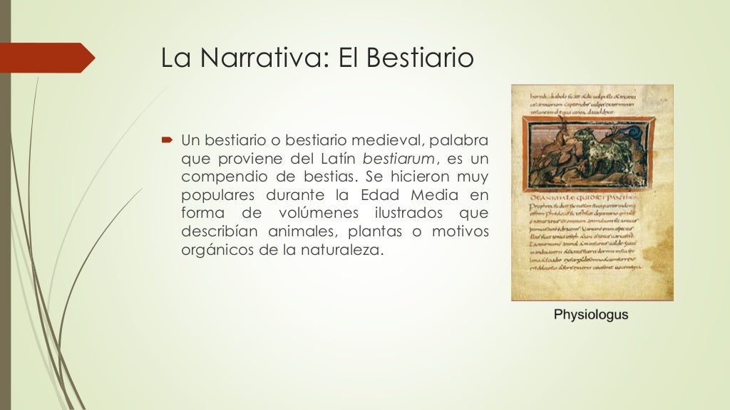 Autores, Gèneros y Obras Representativas de la Edad Media