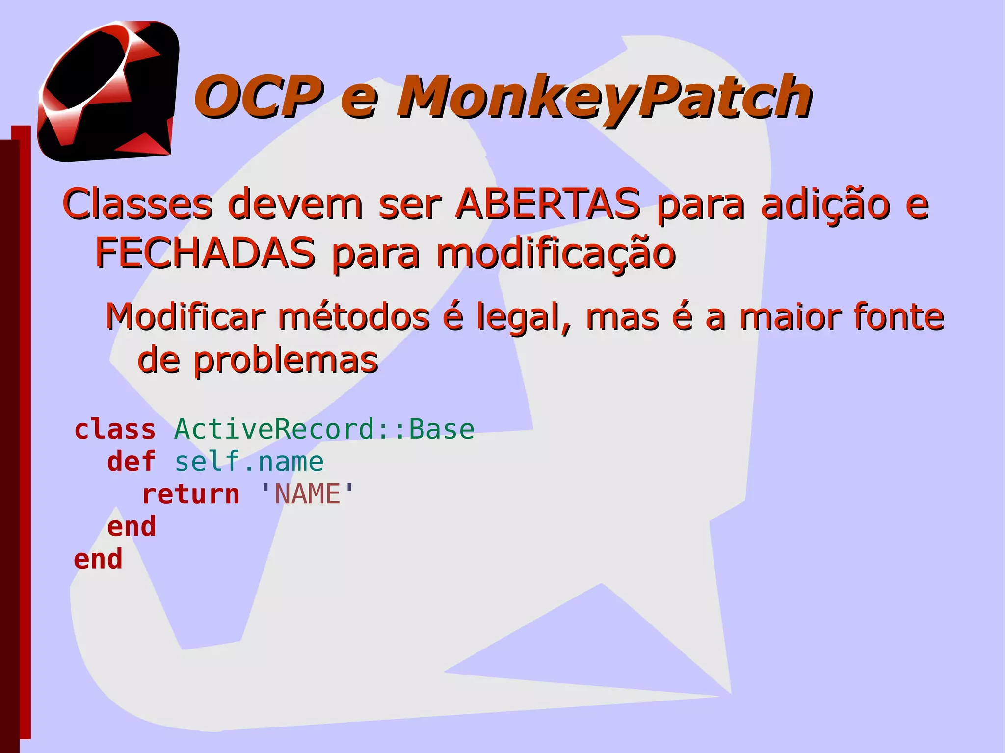 DEFina Direito! Código deve ser escrito como um “jornal” 