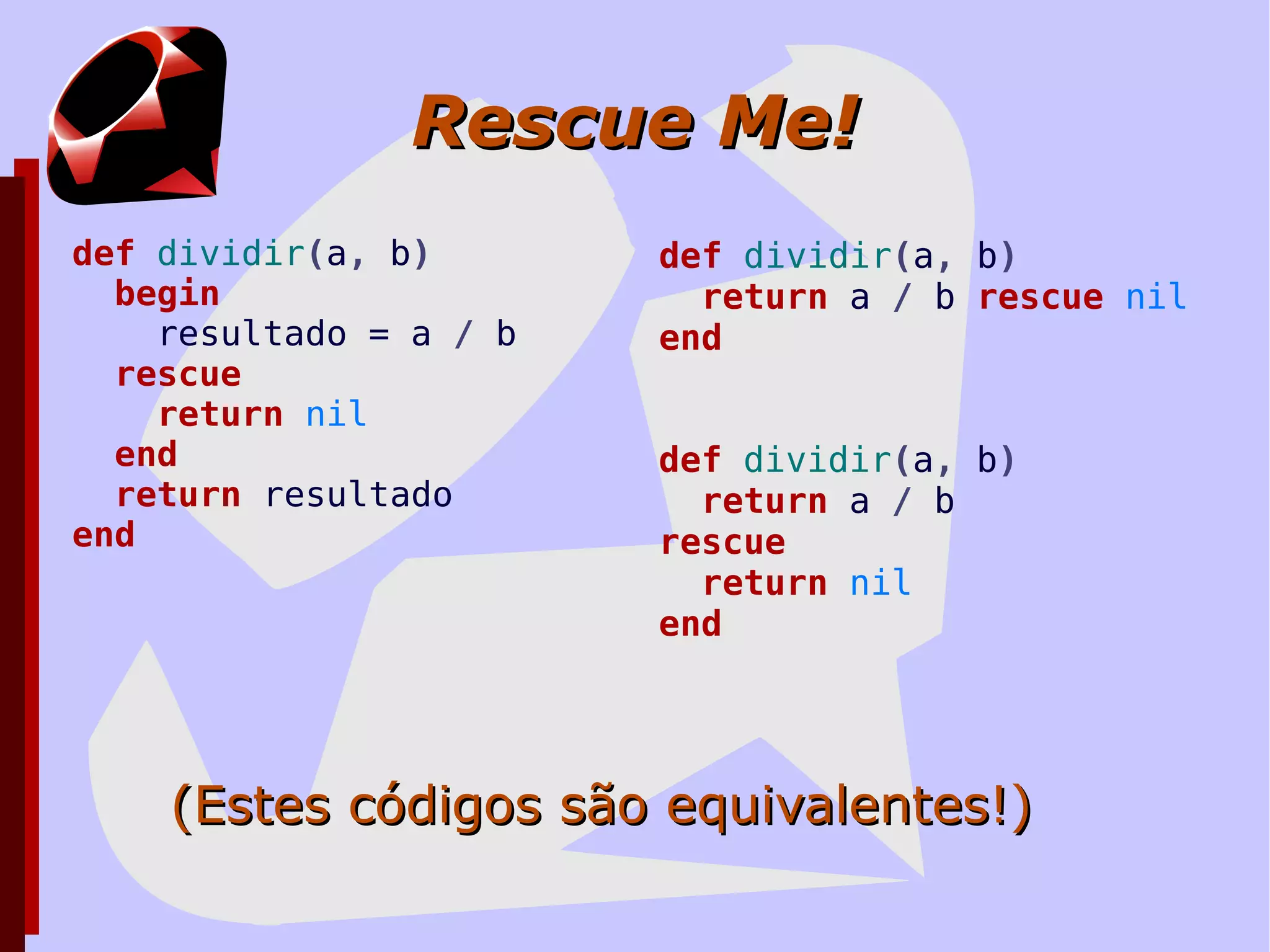 Boas práticas Prefira instância 