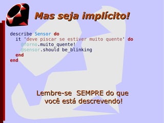 SPECs vão falhar use should be_close 