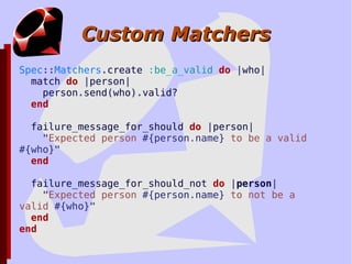 OCP e MonkeyPatch Classes devem ser ABERTAS para adição e FECHADAS para modificação Modificar métodos é legal, mas é a maior fonte de problemas 