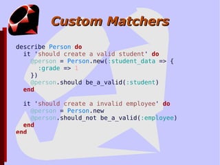 TDD e BDD Diferenças? 