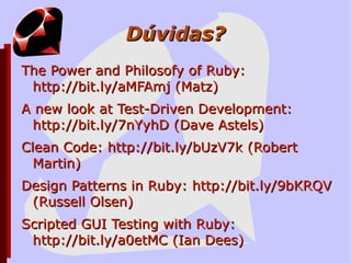 Como facilitar os testes? 