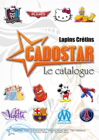 Catalogue Lapins Crétins - Cash Licences