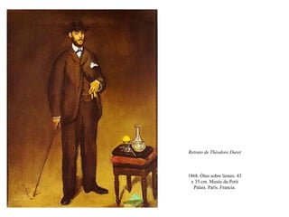 La pintura de la vida moderna: E. Manet