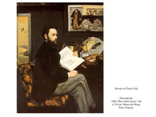 La pintura de la vida moderna: E. Manet