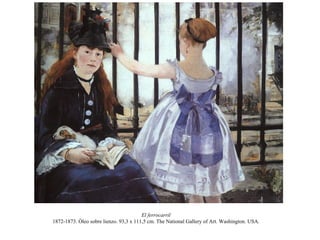 La pintura de la vida moderna: E. Manet