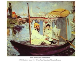 La pintura de la vida moderna: E. Manet