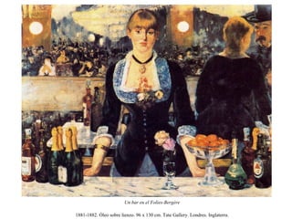 La pintura de la vida moderna: E. Manet