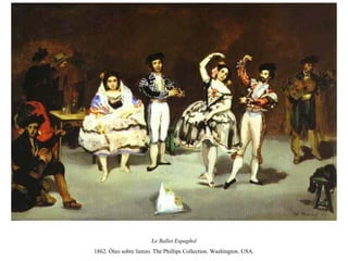 La pintura de la vida moderna: E. Manet