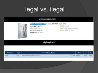 legal vs. ilegal
 