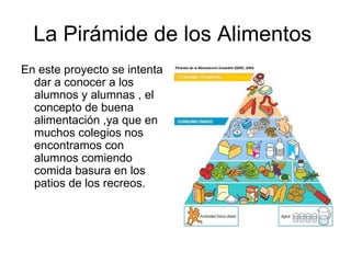La Pirámide de los Alimentos  ,[object Object]