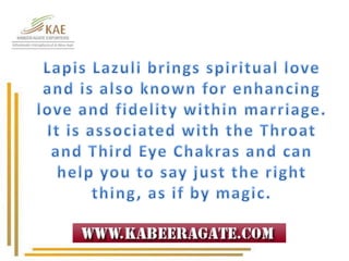 Lapis Lazuli Healing Meaning