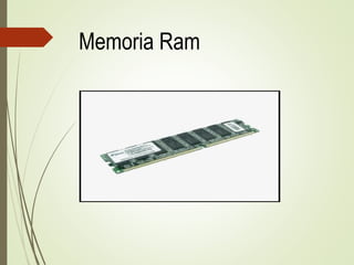 Memoria Ram
 