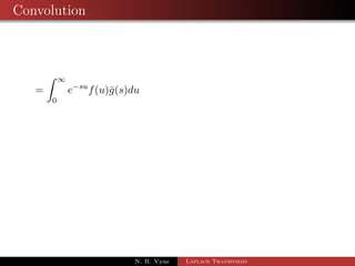 Convolution 
Defn: 
Convolution of function Z f(t) and g(t) is denoted f(t)  g(t) and 
t 
de 