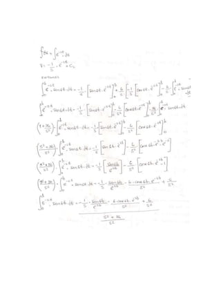 Ejercicios de Laplace