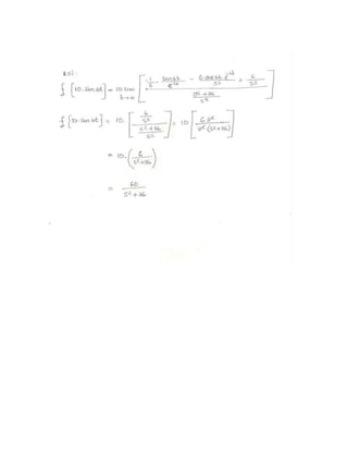 Ejercicios de Laplace