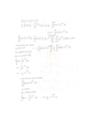 Ejercicios de Laplace