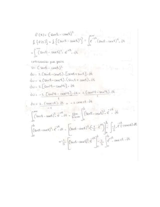 Ejercicios de Laplace