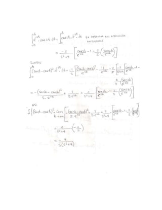 Ejercicios de Laplace