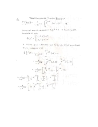 Ejercicios de Laplace