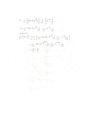 Ejercicios de Laplace