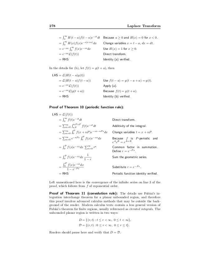 Laplace Transform