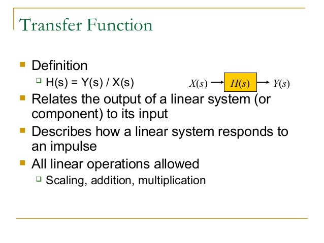 Laplace Transforms