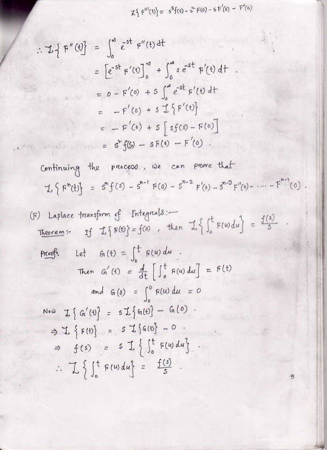 Laplace Transfrom Lec