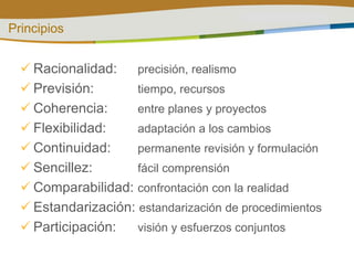 PrincipiosRacionalidad: 	   precisión, realismo
