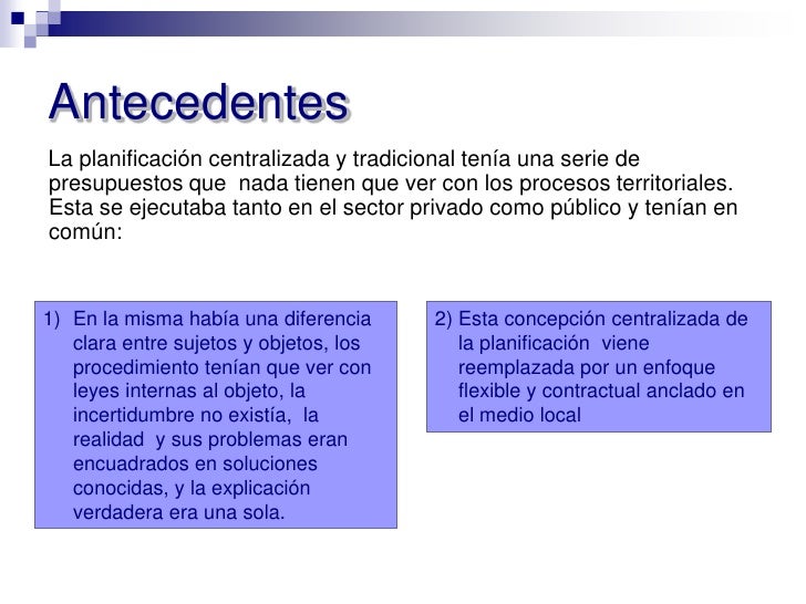 La PlanificacióN Estrategica La PlanificacióN Estrategica