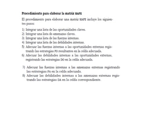 La planificación estrategica