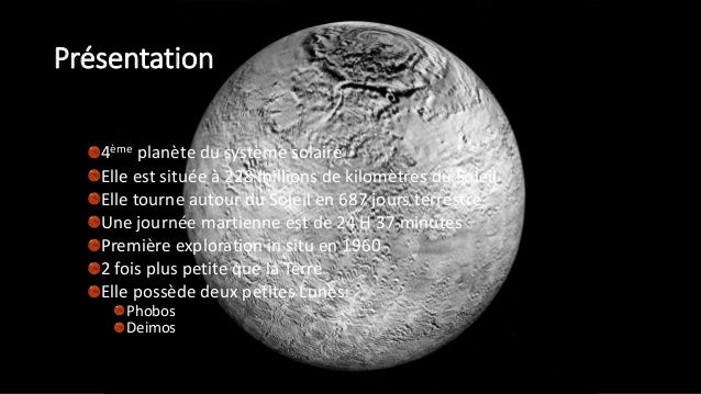 La Planète Mars