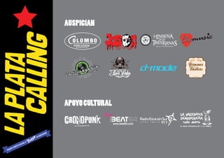 AUSPICIAN




APOYO CULTURAL
 