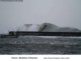 France...Morbihan à Ploemeur photo Thomas Deregnieux 23ans surfeur
 