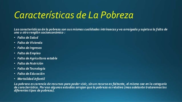 La pobreza2506