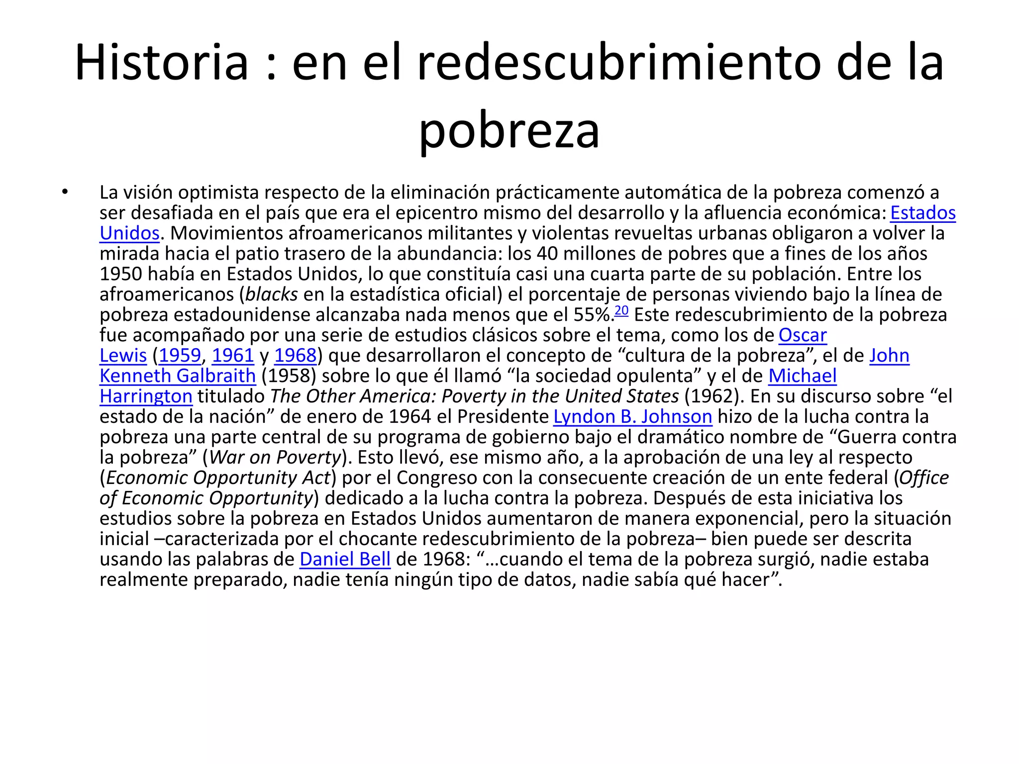 La pobreza en todo el mundo | PPTX