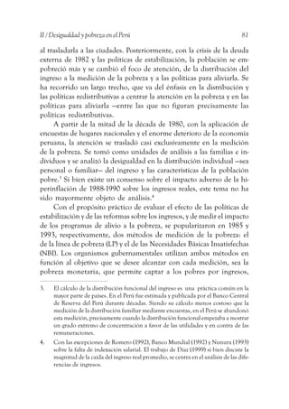La pobreza en el peru | PDF