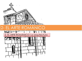 2- EL ARTE ROMÁNICO
2- EL ARTE ROMÁNICO: La arquitectura
fueradeclase-vdp.blogspot.com
 