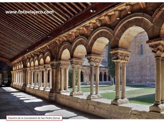 Claustro de la Concatedral de San Pedro (Soria)
fueradeclase-vdp.blogspot.com
 
