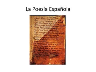 La Poesía Española
 